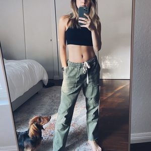 Green Cargo Pants